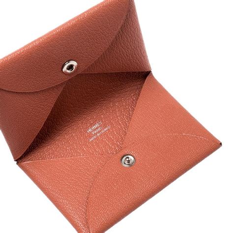 hermes calvi card holder.